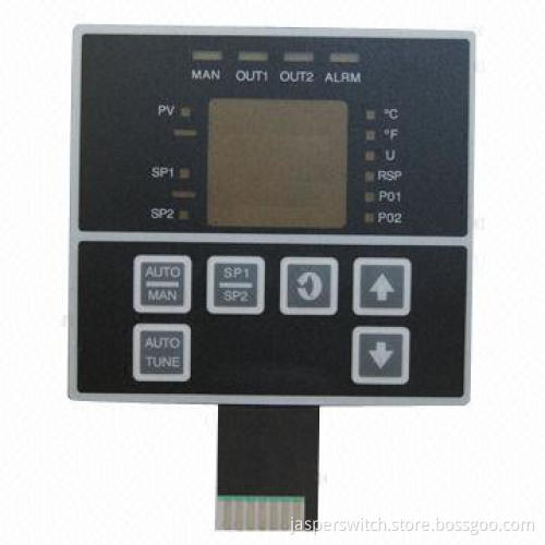 Electronic touch switches with 6-keys for machinery